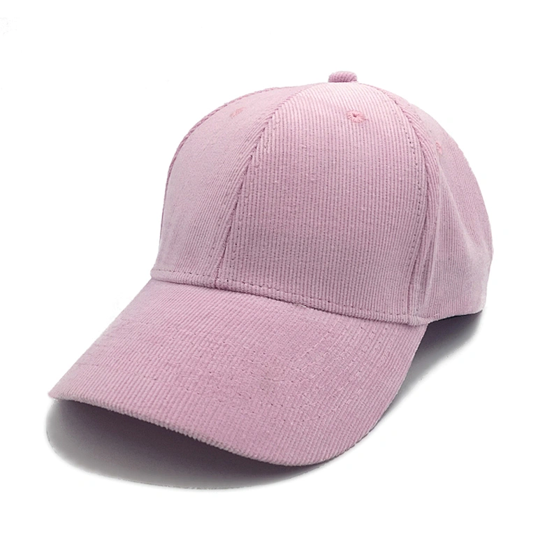 Wholesale 2019 suede fabric blank baseball sports cap hat in stock