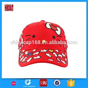 Personalized Ingenuity Hello Kitty Cartoon Children Girls Baseball Caps