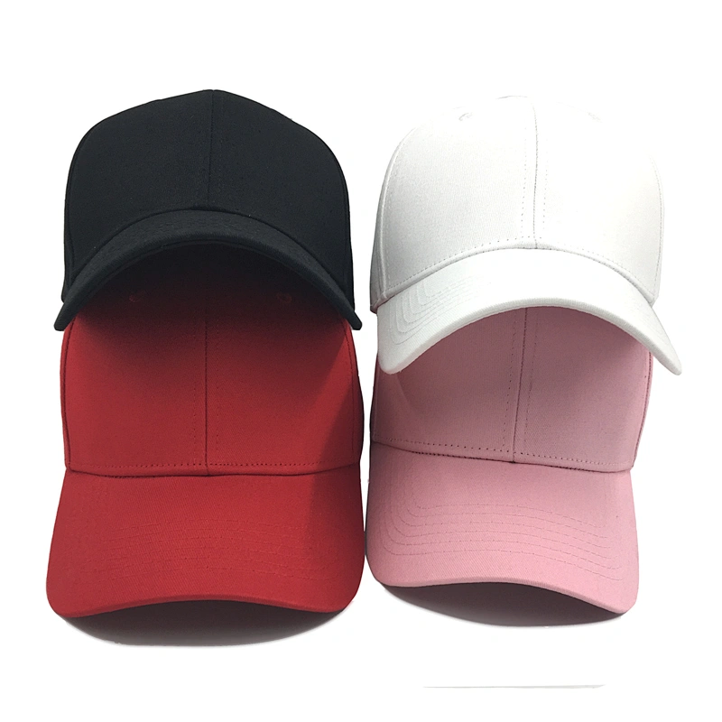 2020 Custom logo 6 panel sport caps unisex plain baseball hats