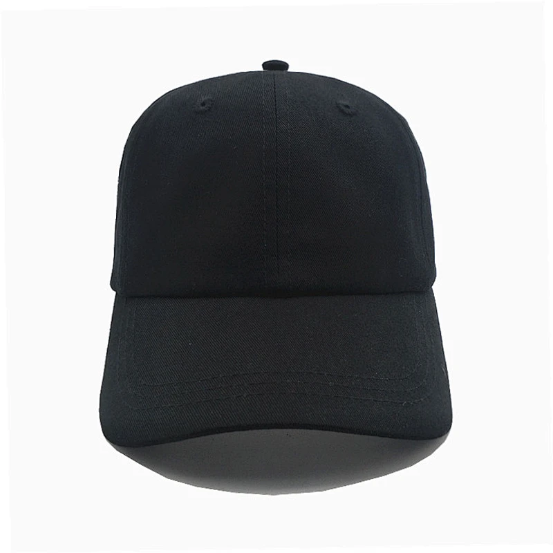 Wholesale running Curl hair cap 4 panel curved brim half baseball cap backless with elastic adjustment