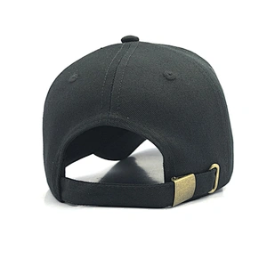 2020 custom logo sports caps supplier black cap wholesales 6 panel hat