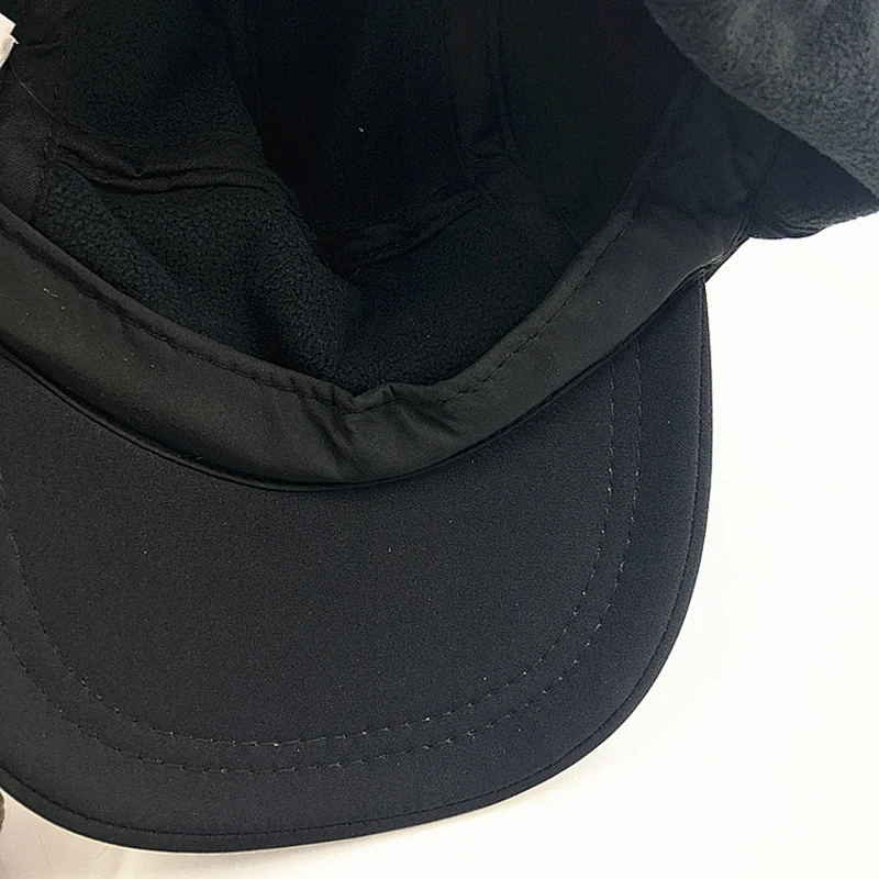 Dry Fit Polar Fleece Low Profile Winter Cap With Earflaps