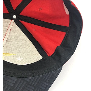 China Manufacturer Cotton Snapback Hat Flat Square Brim Cap Sport Caps