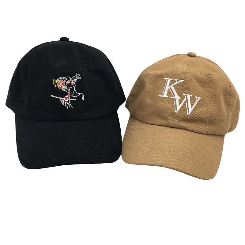 Custom Embroidery Logo Men Distressed Dad Hat Washed Baseball Caps
