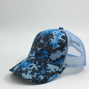Wholesale Customized Embroidery Logo Washed Comfortable 100% Cotton Mesh Snapback Baseball Cap