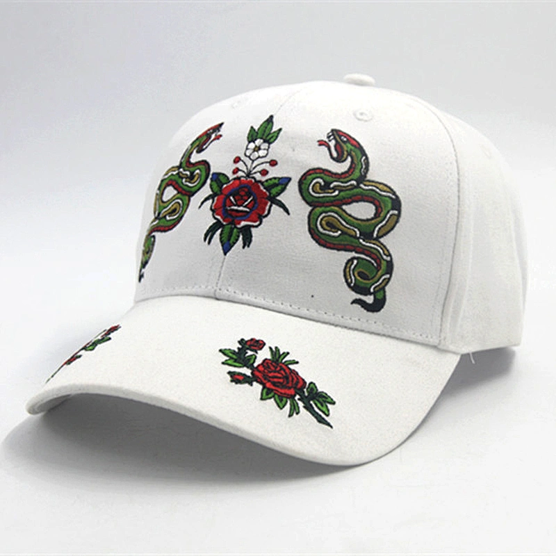 Baseball Cap Embroidered Cotton Couple Hat