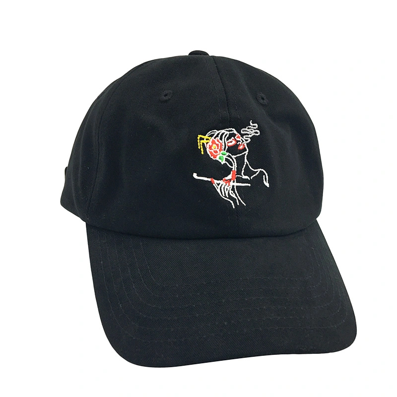 Custom Embroidery Logo Men Distressed Dad Hat Washed Baseball Caps