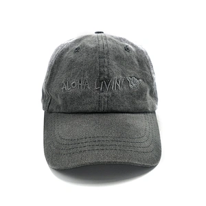 Washed Unstructured Letter Embroidery Baseball Distressed Dad Caps Hats