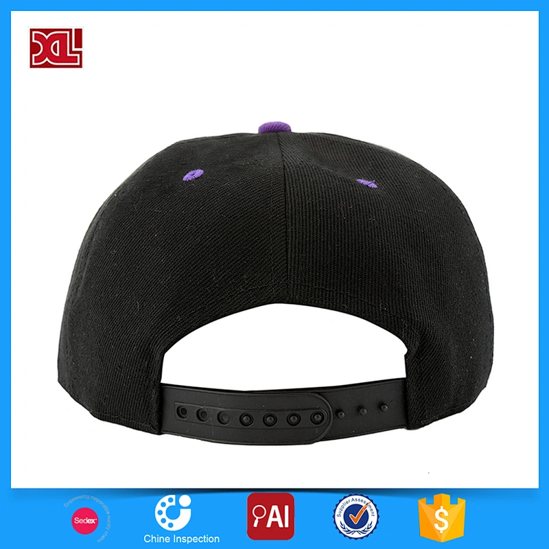 6 panels adult custom embroidery logo snapback gorra  hat