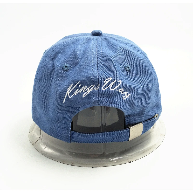 OEM High quality classic unstructed baseball caps 6 panel baseball cap Demin cap