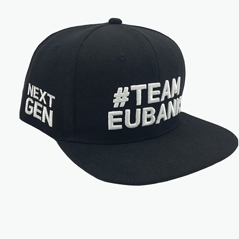 Wholesale Custom 3D Embroidery Logo Acrylic Cotton Snapback Caps Hats