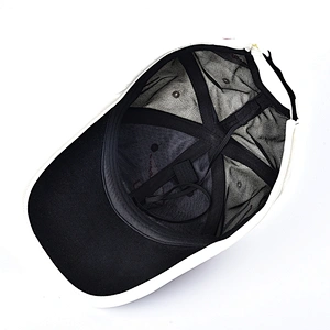 Professional Factory Free Sample Fashion Embroidery Black Baseball Caps