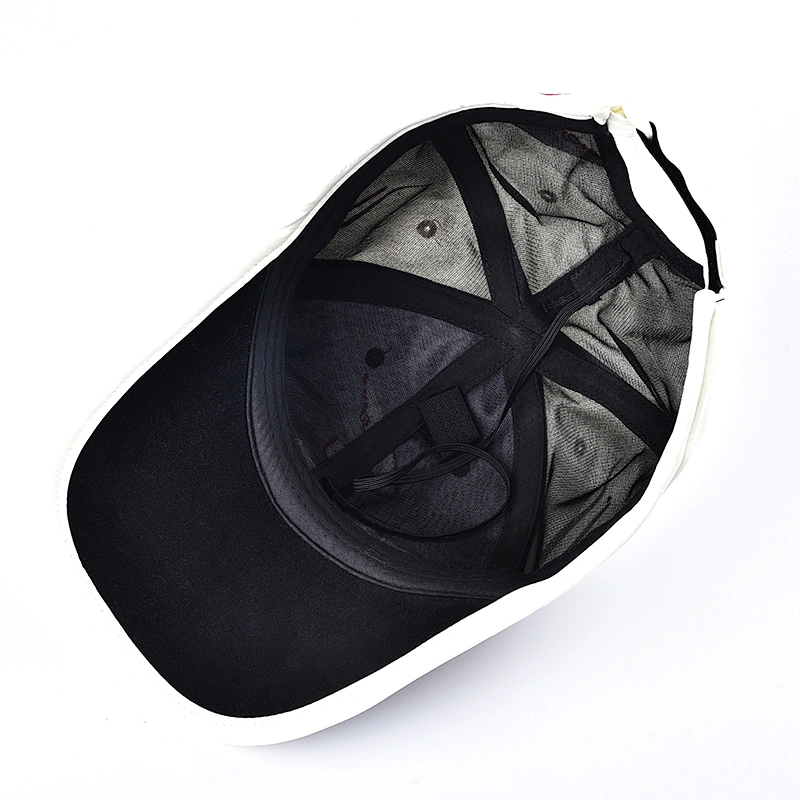 Professional Factory Free Sample Fashion Embroidery Black Baseball Caps