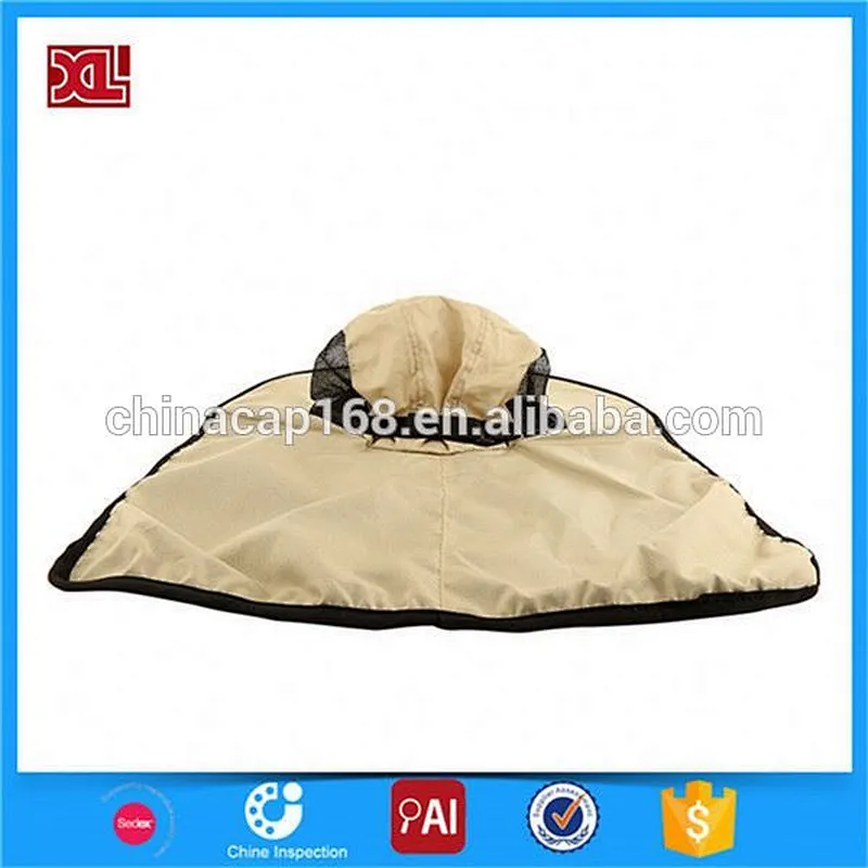 Mans Sun UV Protection Fishing Bucket Hats Cap with Neck Cover Ear Flap