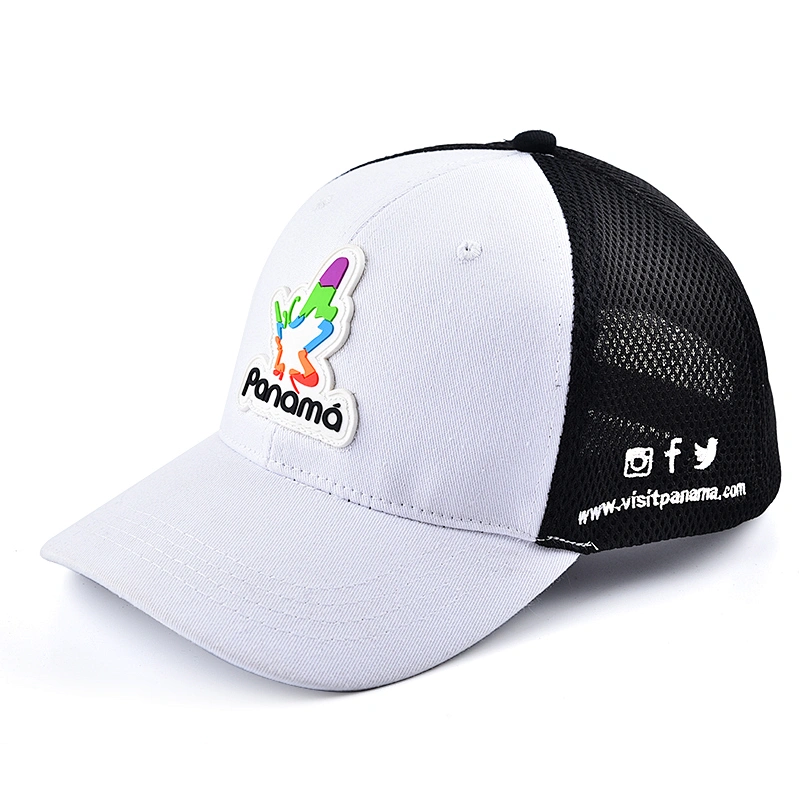 fashion wholesale Embossed logo mesh  hat,custom  cap