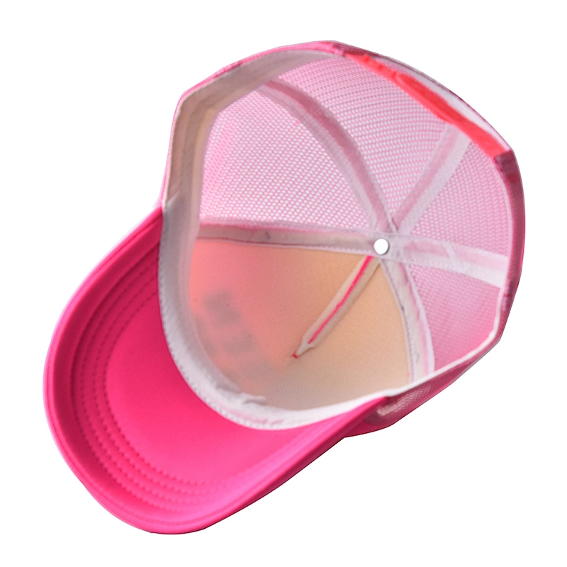 wholesale factory price mesh truker hat with printed logo custom