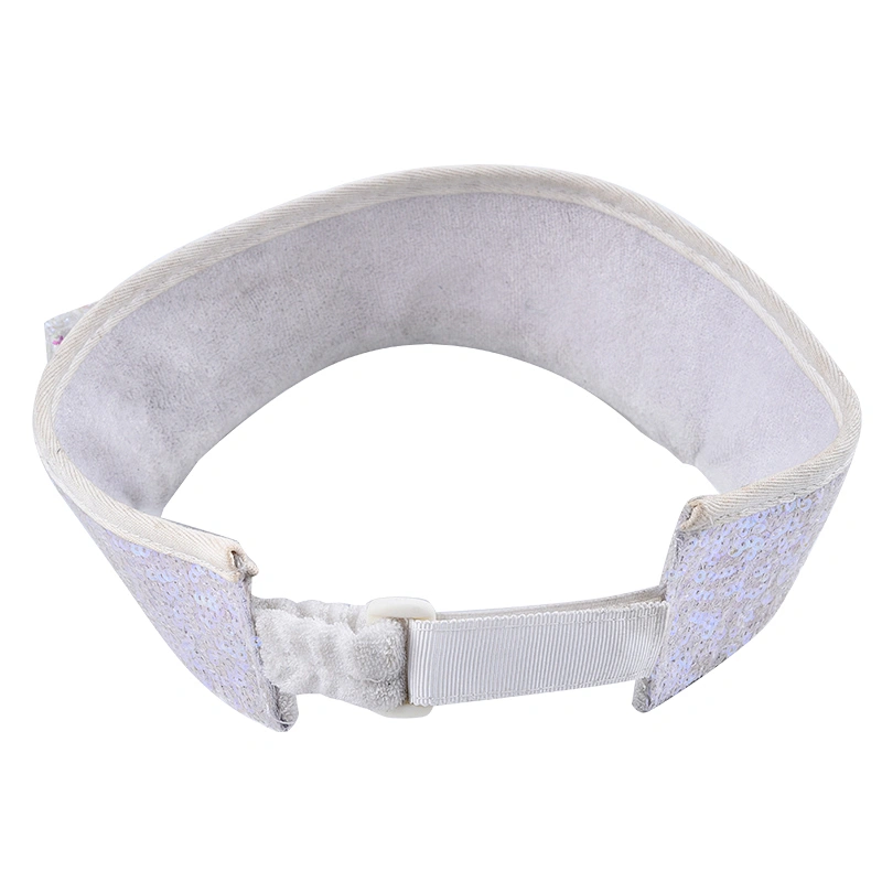 Latest fashion Sequin Bowknot Women Girl Sun Protected sports visor hats