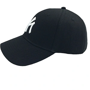 Custom 6 Panel Gorras Curved  Brim Baseball Sport Hat in Stock