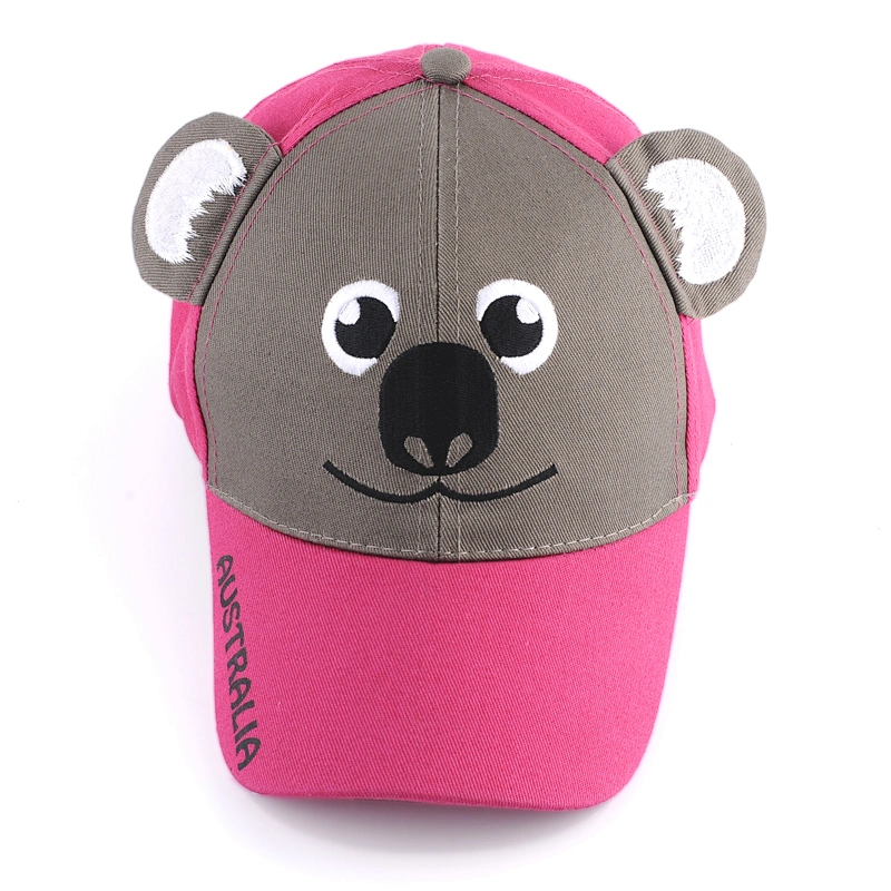 Kids Baseball Caps Children Sport Hats with Cartoon Ears