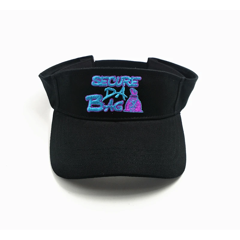 Wholesale New Stylish Top Quality golf sun visors with customized logo for women for sport