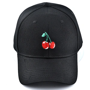 Hot sale embroidery logo curve brim custom twill cotton black dad hat 6 panel baseball caps manufacturers