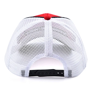 Custom Polyester Embroidery Logo Trucker Mesh Baseball Cap Hat