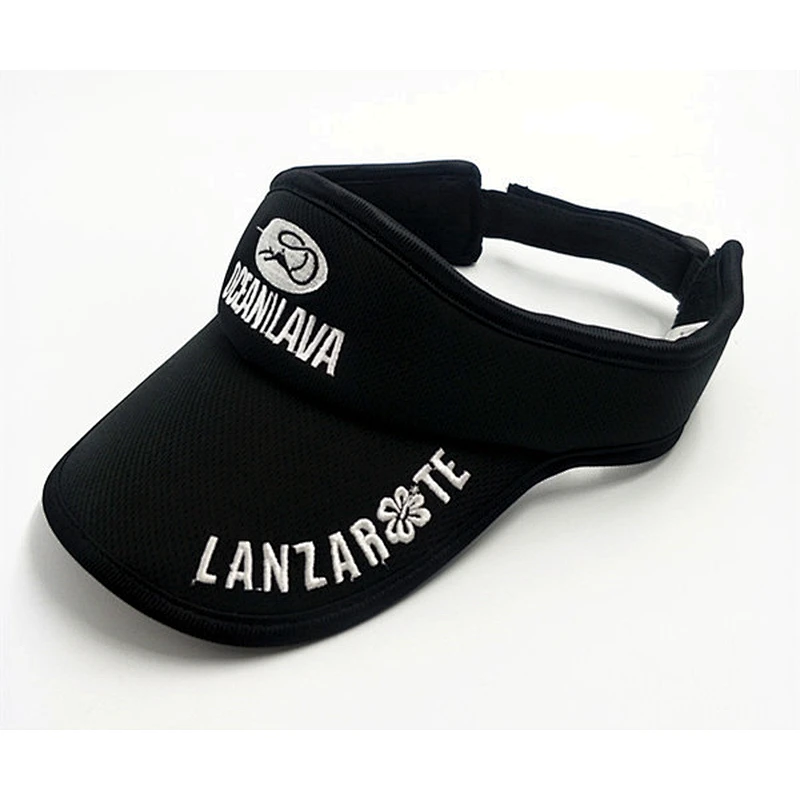 comfortable breathable adjustable golf tennis dry fit sport hat cap running sun visor caps