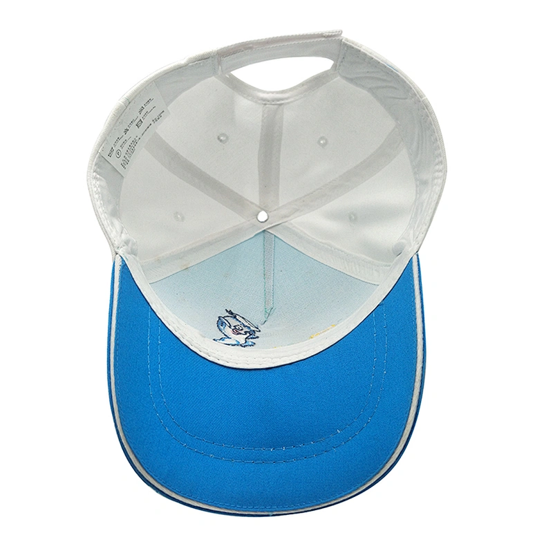 baseball Cap Kids with Customized embroidered logo 5 panel children cap