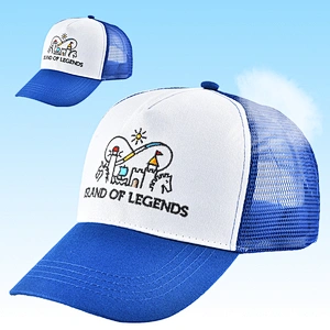 custom mesh truker hat  wholesale factory price  Hat With Embroidery And Logo