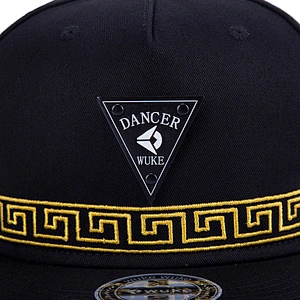 factory wholesale men 100% cotton fabric snapback flat bill fitted hats gorras