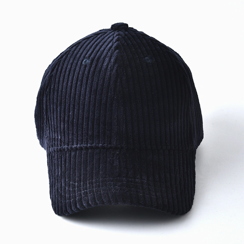 Golf Corduroy Unisex Plain Hats Custom Sport Baseball Caps