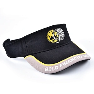 fashion Sports Cotton lighted Sun Visor cap with embroidery logo wholesale factory price sunscreen custom
