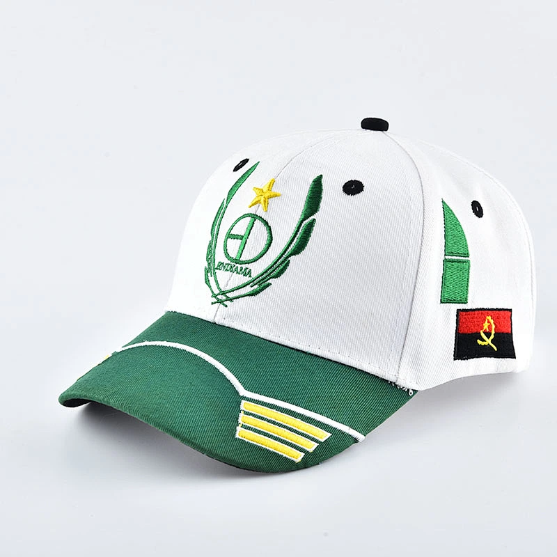 Fashion custom 100% Cotton embroidered baseball cap