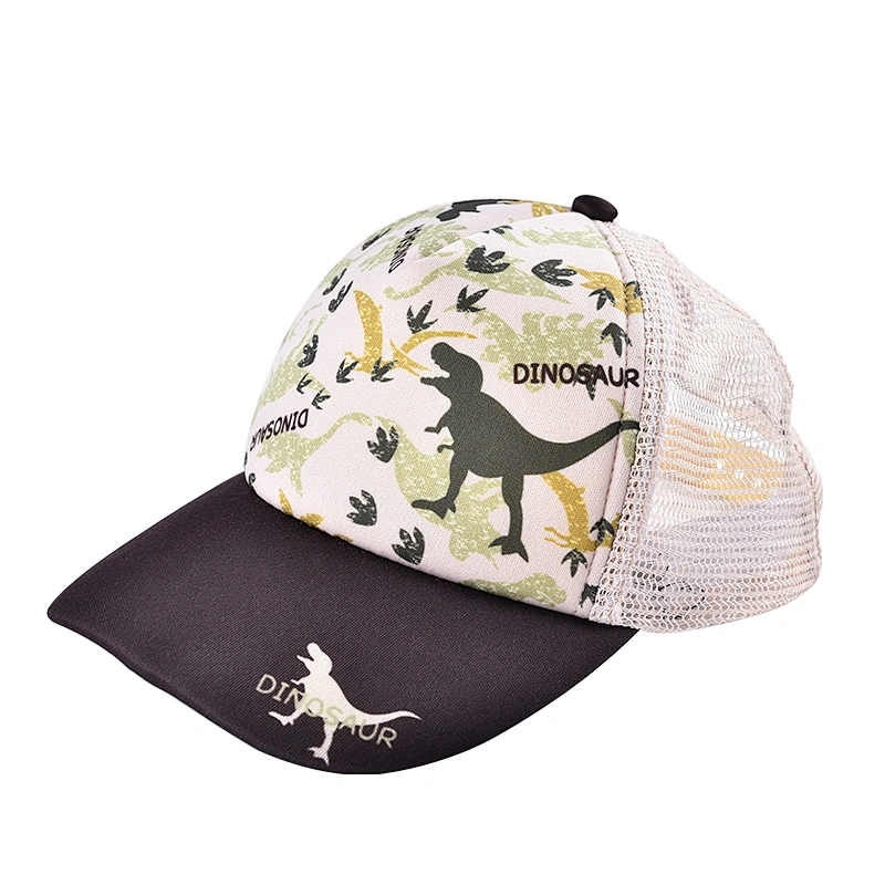 fashion wholesale printed logo mesh  hat,custom  cap