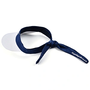 Sun Protection Adjustable Cotton Bow Tie Visor Cap Hat