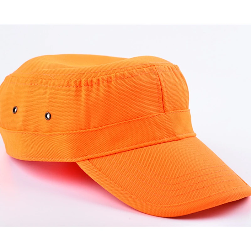 China Supplier Flat Top Men Military uniform Hat Cap