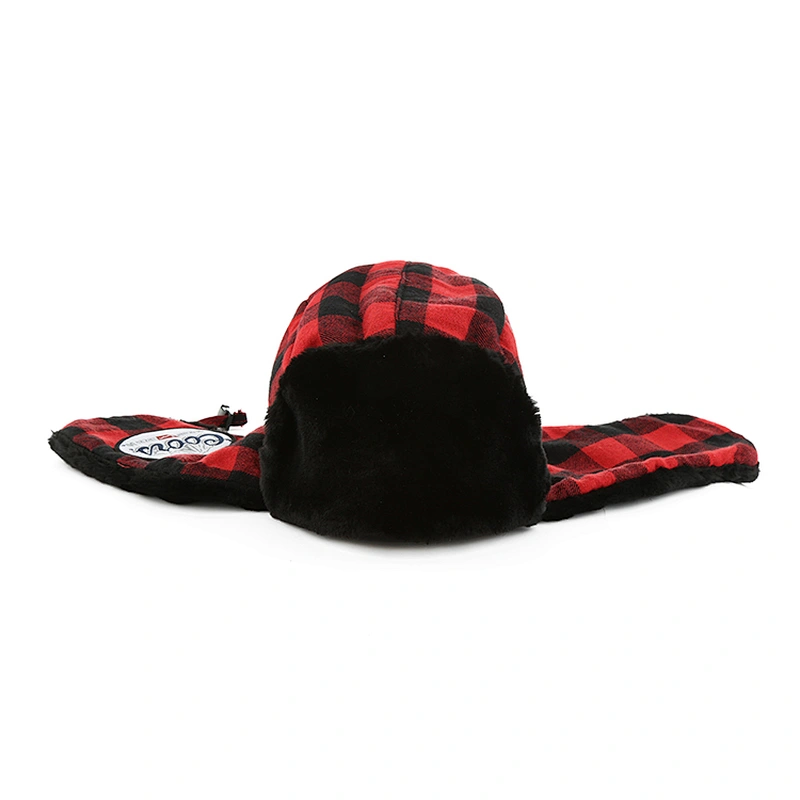 Fashion Russian Wholesale Fur Custom Winter Trapper Hat With Earflap