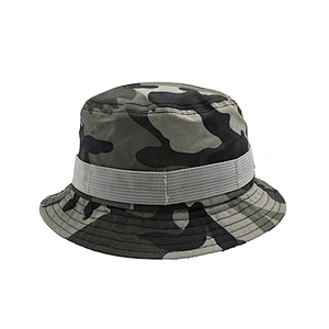 High Quality Bucket Hat Camo Bucket Hat with String for adjustment