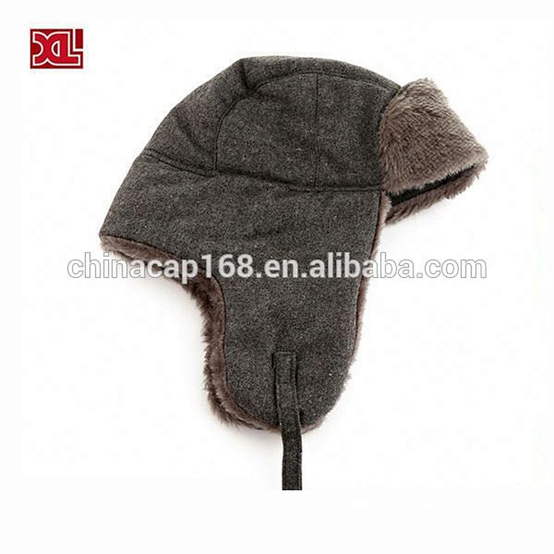 New arrival simple design custom winter hats beanie ushanka hat