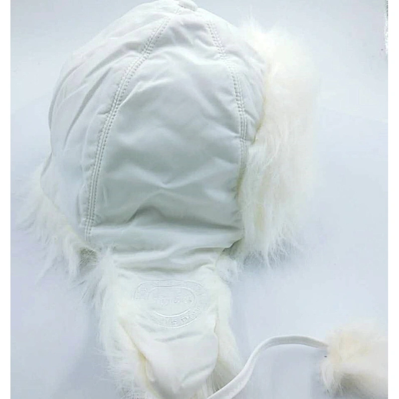 Wholesale Factory Women Russian Winter Hat Caps with Ear Flaps and Fur Balls