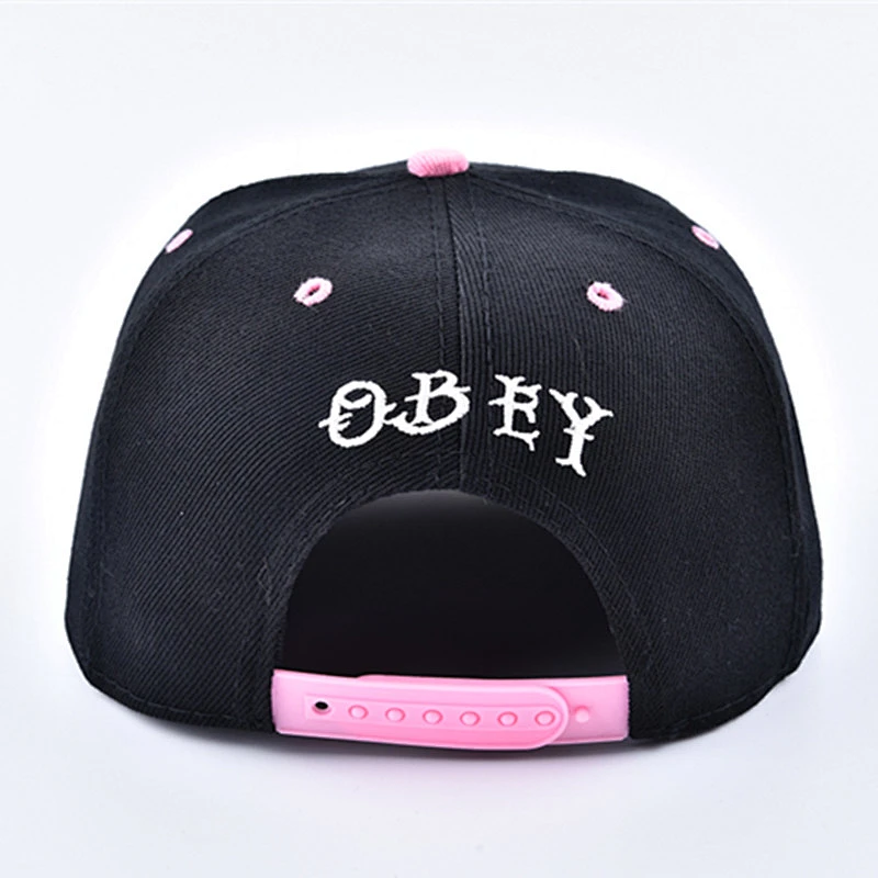 2019 Custom Unisex Flat Round Brim Floral Pattern Snapback Cap Hat
