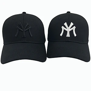 Custom 6 Panel Curved  Bill Baseball Dad Cap and Hat
