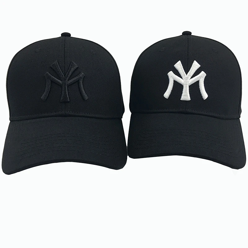 Custom 6 Panel Curved  Bill Baseball Dad Cap and Hat