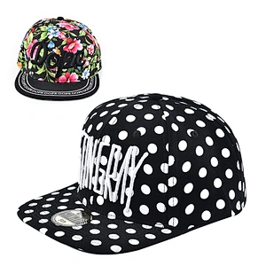 custom logo cap wholesale hat factory price snap back cap 6 panel