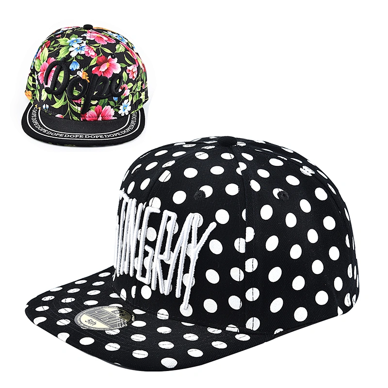 custom logo cap wholesale hat factory price snap back cap 6 panel