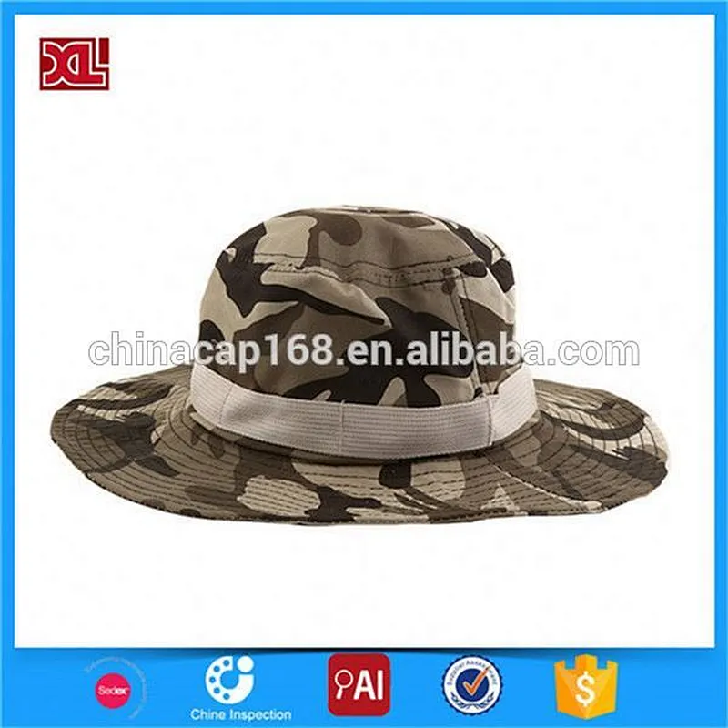 Factory camouflage color men sports hunting fishing hat bucket cap