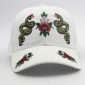 Baseball Cap Embroidered Cotton Couple Hat