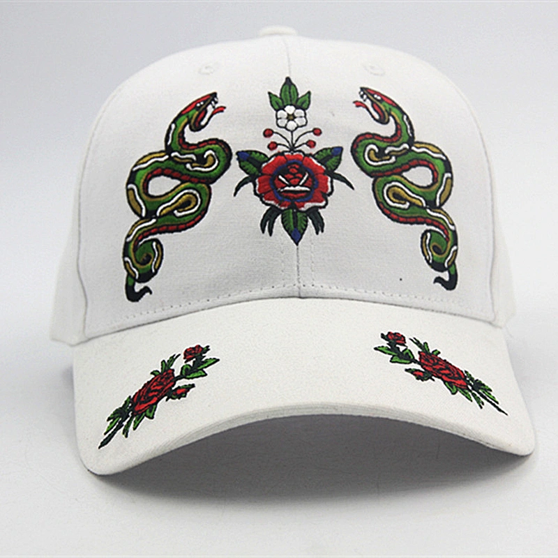 Baseball Cap Embroidered Cotton Couple Hat