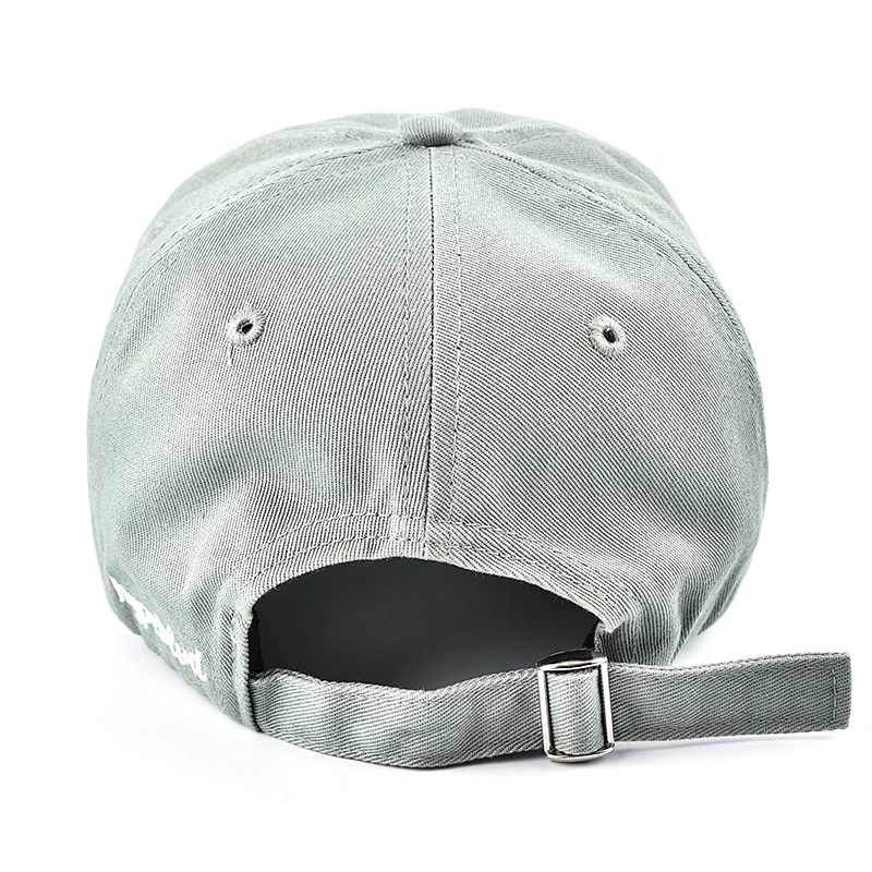 High quality unstructured 6 panel hat with customized logo cap