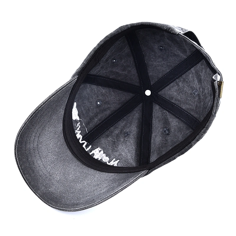 Oem Odm Embroidery Logo Washed Practical 100% Cotton Fashion Baseball Cap